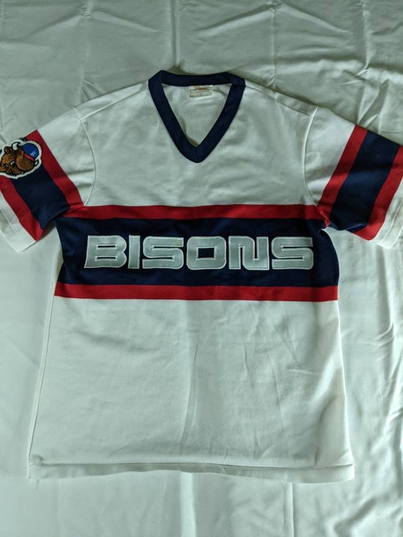 Vintage 80's 1985-1987 Buffalo Bisons Jersey Bills Minor 
