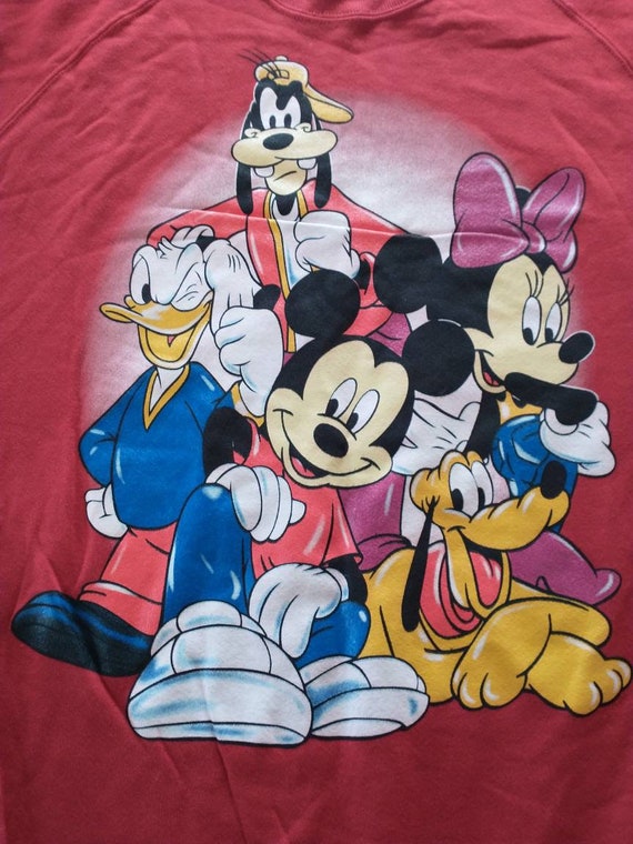 NWOT Vintage 90's Disney Mickey Mouse Donald Duck… - image 4