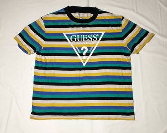 guess striped shirt men