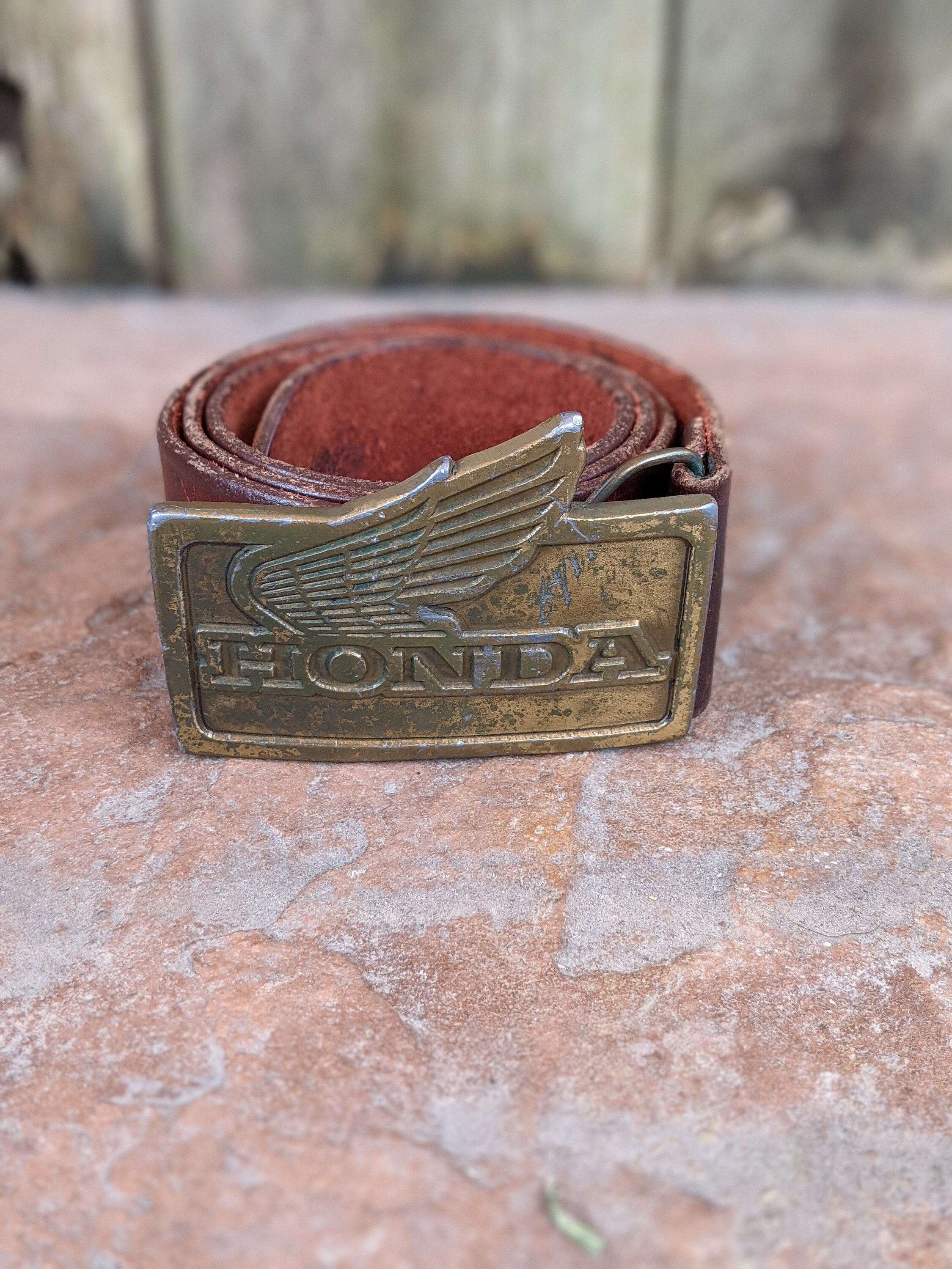 Honda shop belt buckle