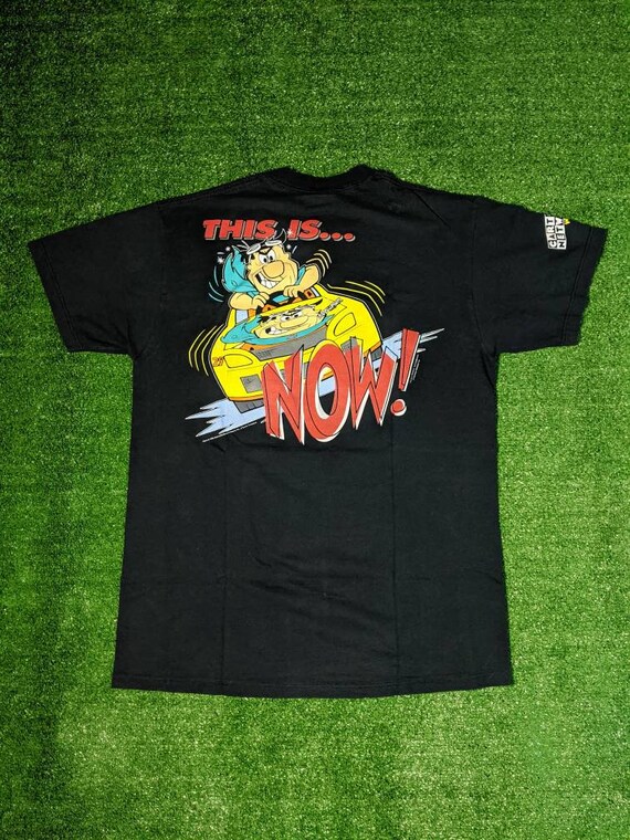 Vintage The Flinstone WACKY RACES XLsize