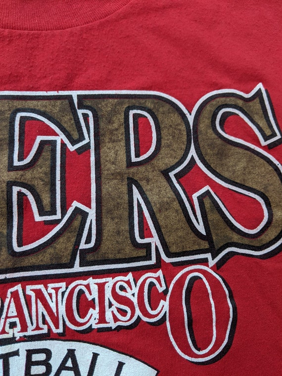 Vintage 90's San Francisco 49ers Single Stitch Ts… - image 5