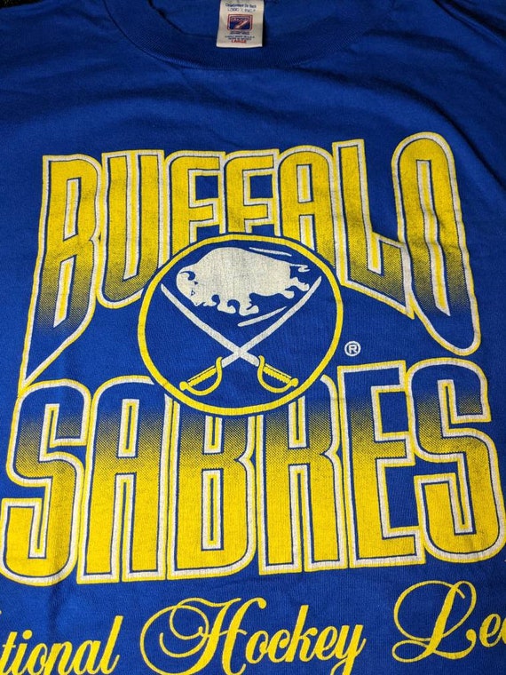 Vintage 90's Buffalo Sabres T-Shirt Shirts Bandit… - image 3