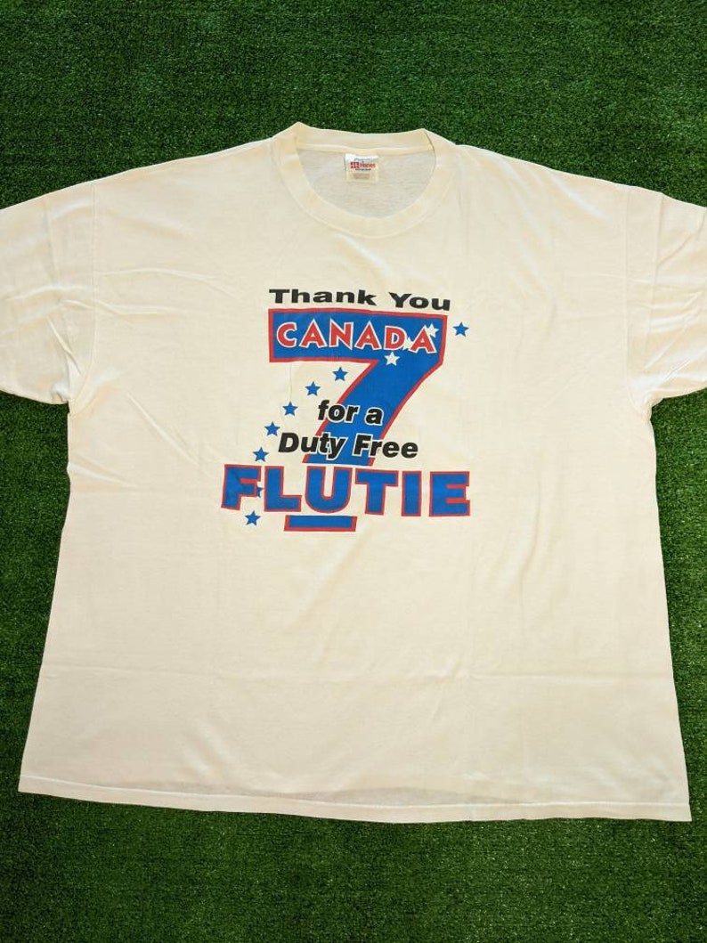 Vintage 1998 90's Buffalo Bills Doug Flutie T-Shirt image 2