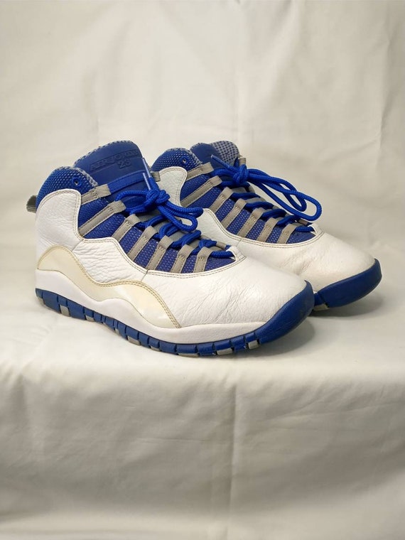 Authentic Retro Air Jordan 10 Old Royal 