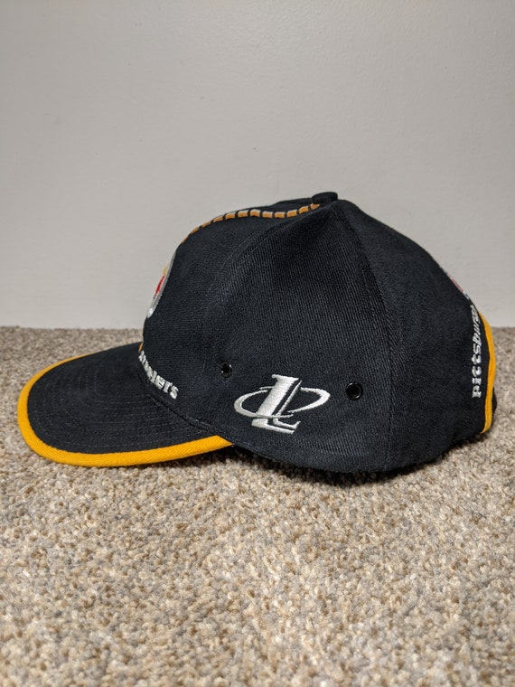 Vintage 90's Pittsburgh Steelers Strapback Hat Ca… - image 5
