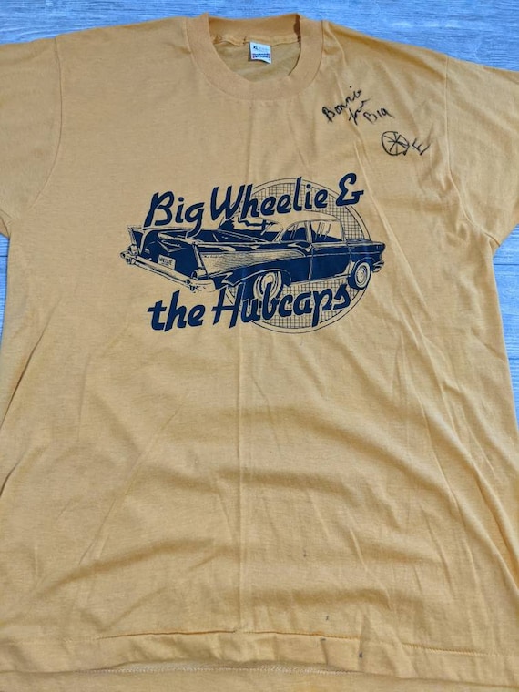 Vintage 80's Big Wheelie And The Hubcaps Concert … - image 2