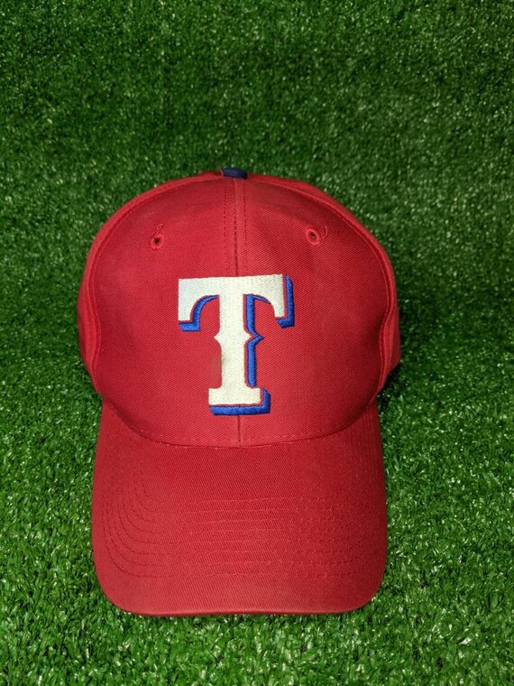 Vintage 90's Texas Rangers Snapback Hat - image 2