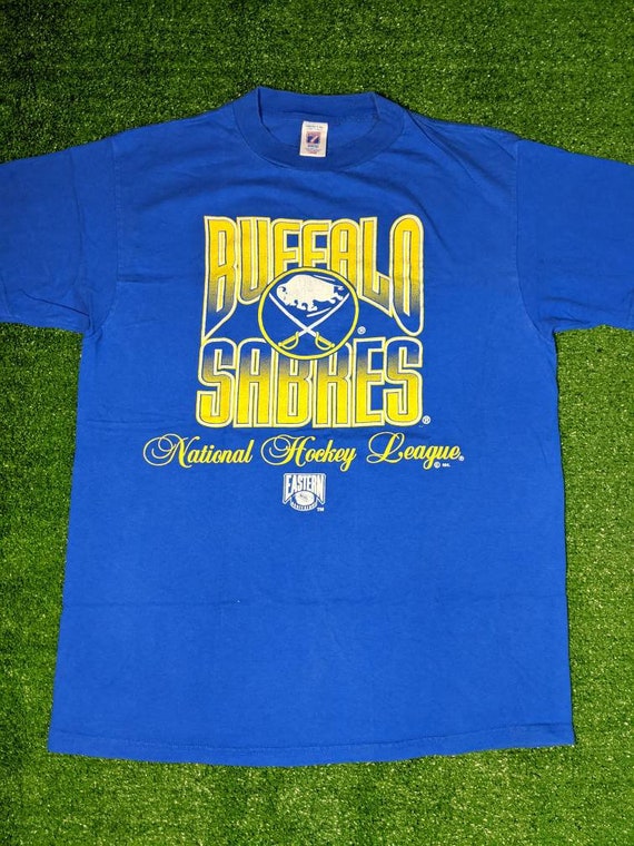 Vintage 90's Buffalo Sabres T-Shirt Shirts Bandit… - image 2