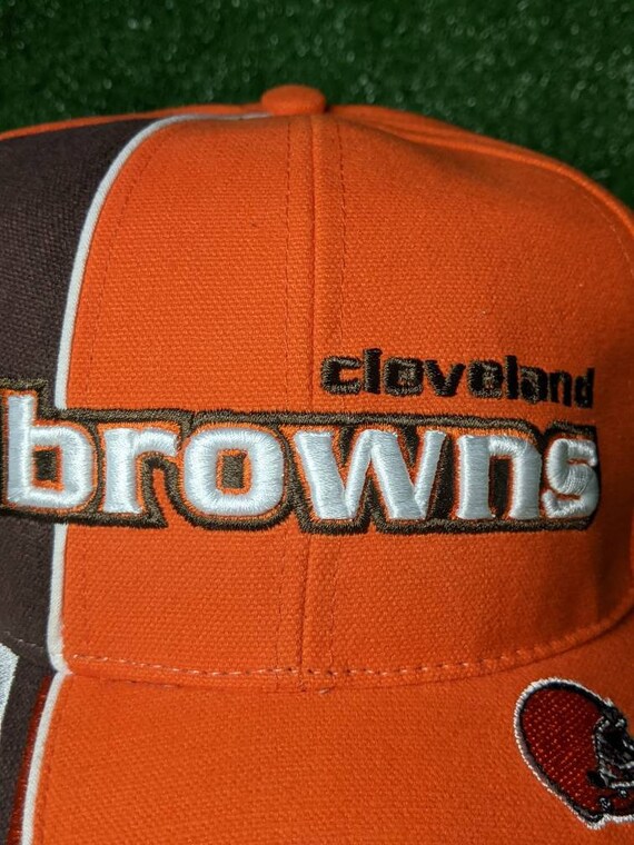 NWT Vintage 90's Cleveland Browns Strapback Hat - image 2