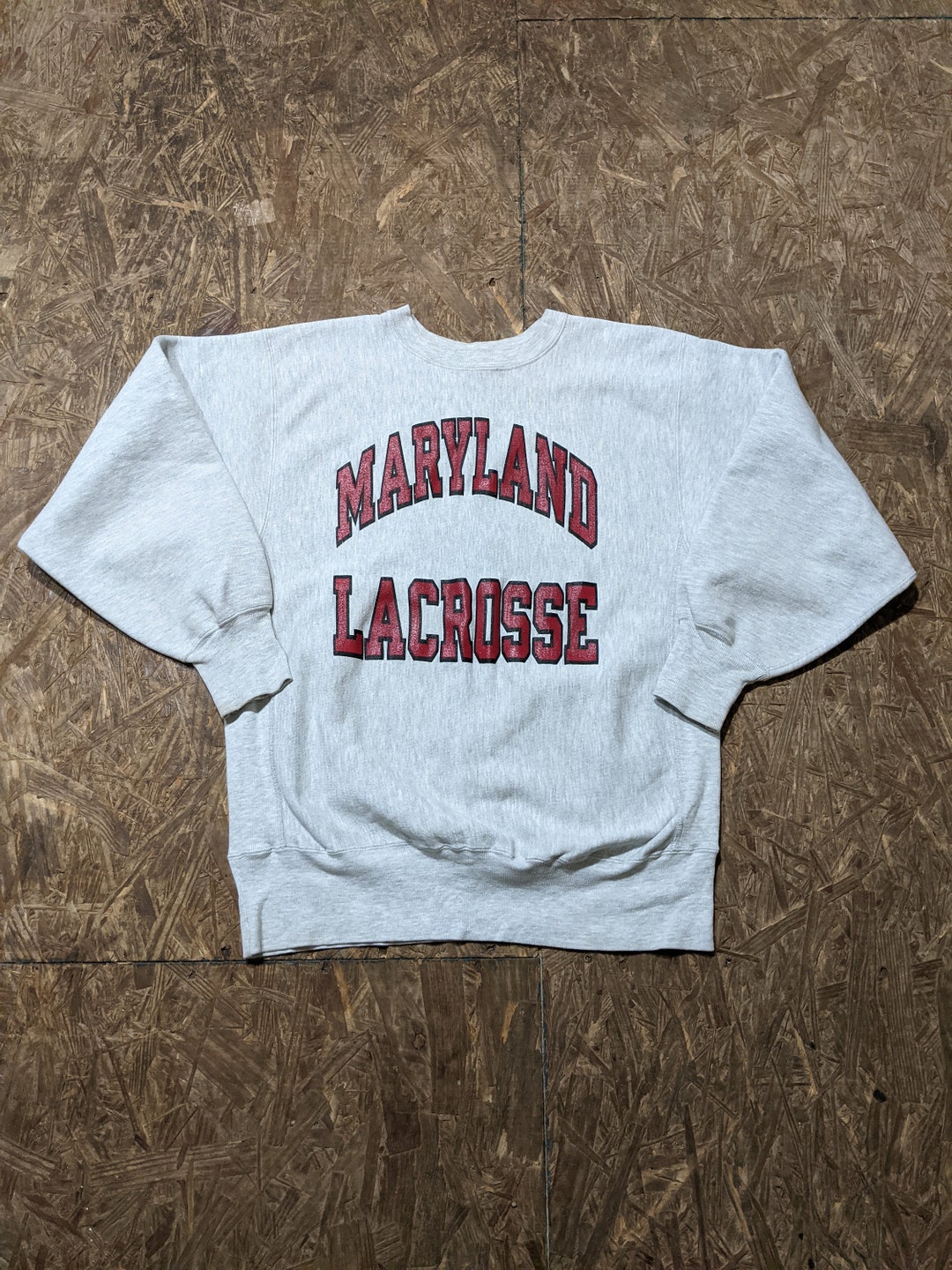 Vintage 90's University of Maryland Terrapins Lacrosse Champion Reverse