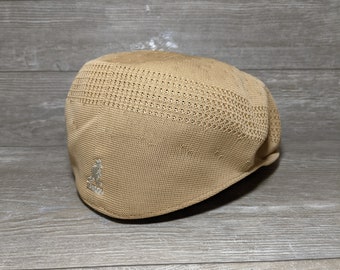 RARE FIND 80s Kangol Reversible Black & Silver Grey Soft