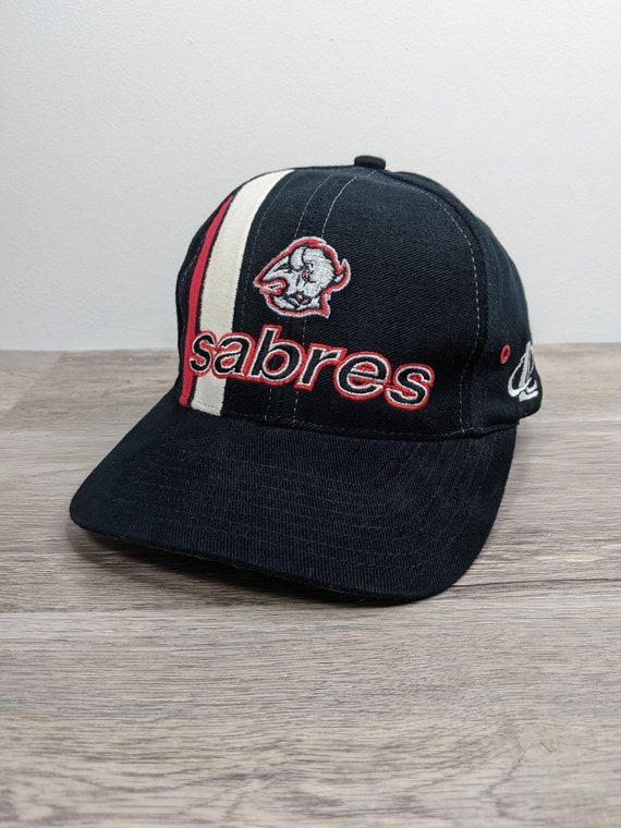Vintage 90's Buffalo Sabres Velcro Strapback Hat … - image 1