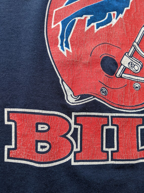 Vintage 90's Buffalo Bills Tshirt Sweatshirt Jers… - image 6