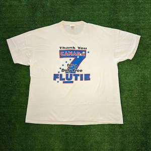 Vintage 1998 90's Buffalo Bills Doug Flutie T-Shirt image 1