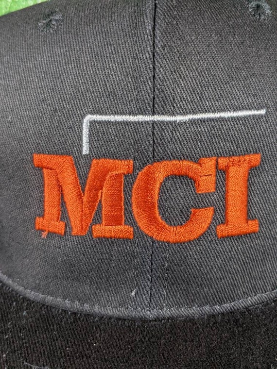 NWOT Vintage 90's MCI Telephone Company Snapback … - image 3