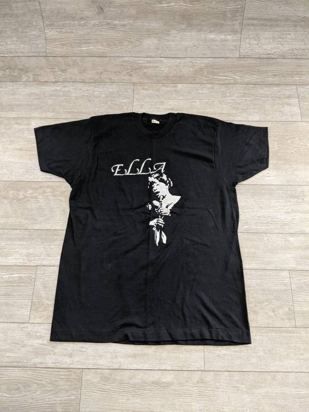 Vintage 80s Ella Fitzgerald Jazz Concert Tour Single Stitch Tshirt Duke ...