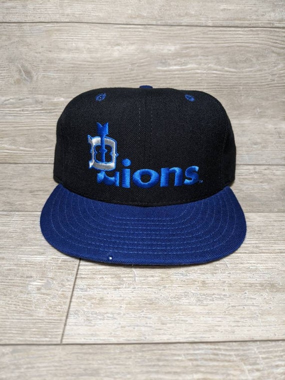 Vintage 90s Detroit Lions New Era Fitted Hat