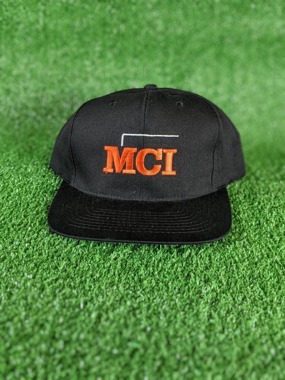 NWOT Vintage 90's MCI Telephone Company Snapback … - image 1