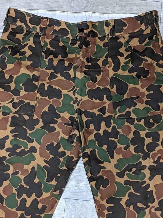 Vintage 70's 80's Camouflage Camo Woodland 2 Piec… - image 9