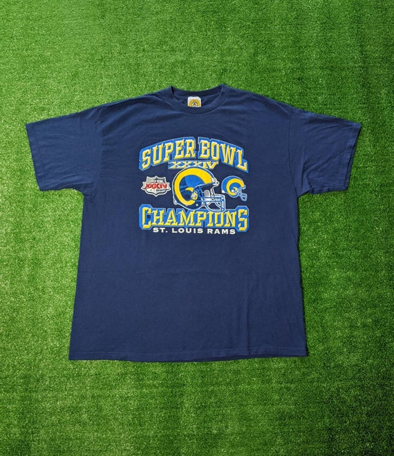 Vintage 00's 2000 St Louis Rams Super Bowl XXXIV 3
