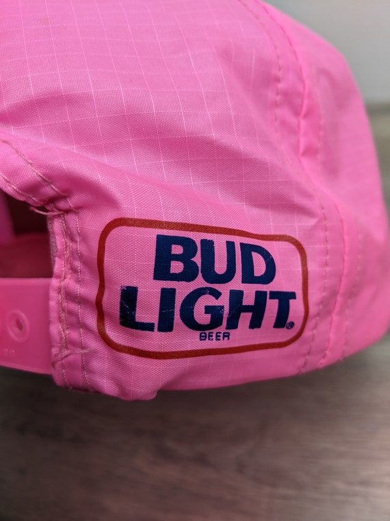 Vintage 80's 90's Chicago Cubs Bud Light Nylon Ne… - image 9