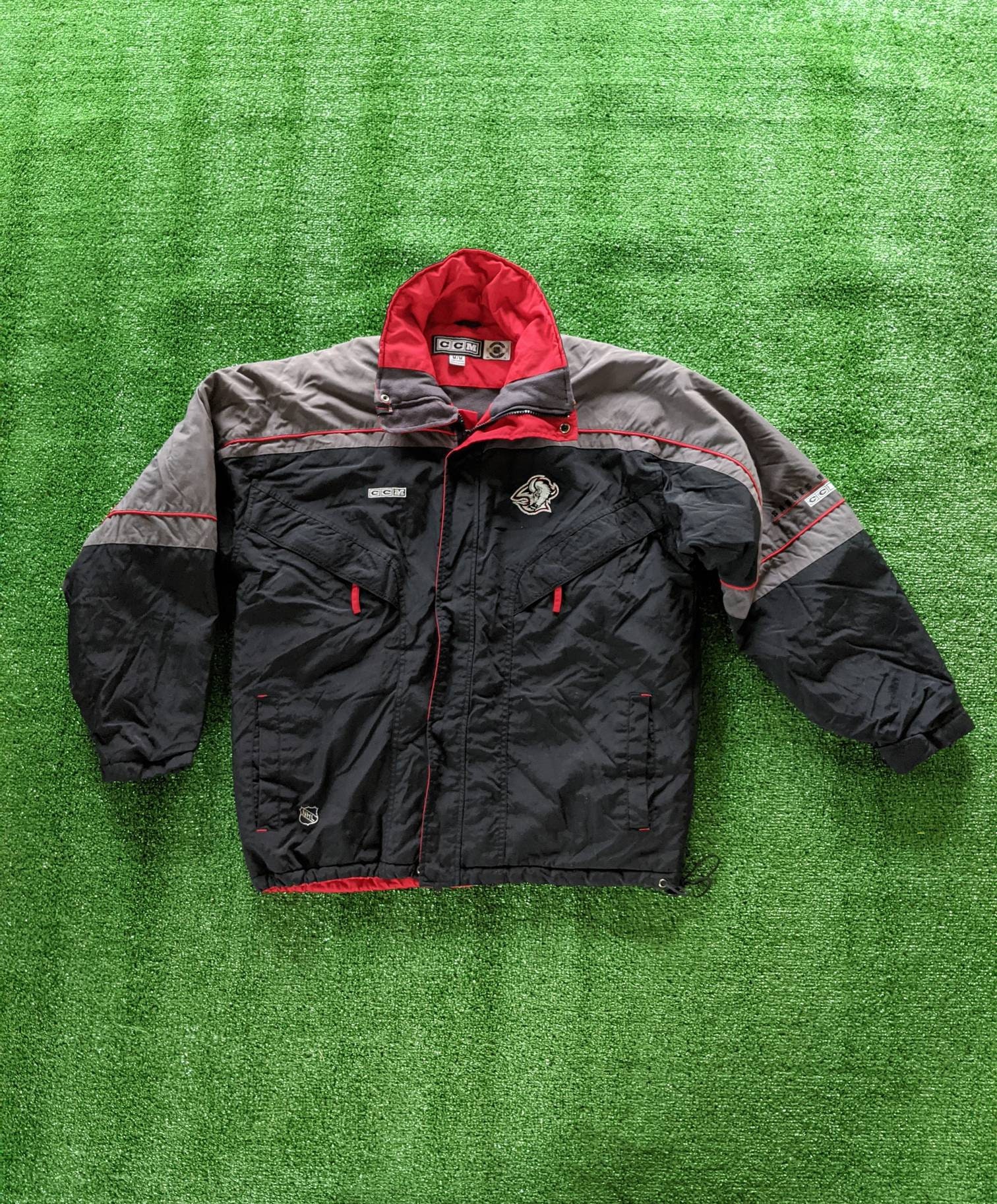 Buffalo Sabres CCM Jacket Coat - Etsy