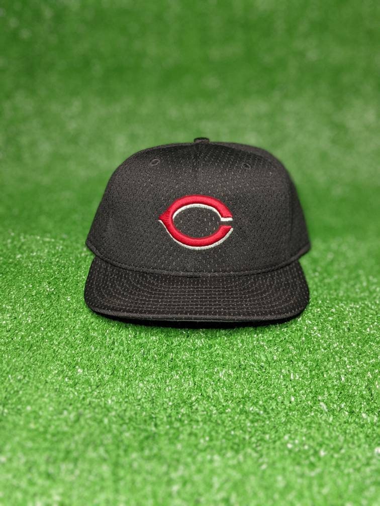 Vintage 90's Cincinnati Reds Black Mesh Jersey New Era Vintage 90's Cincinnati Reds Black Mesh Jersey New Era