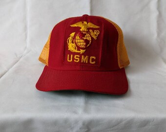 1st Battalion 7th Marines Decal Sticker Classic Grid Hop Flat Along Baseball Hats Snapback Men Women Hat Adjustable 