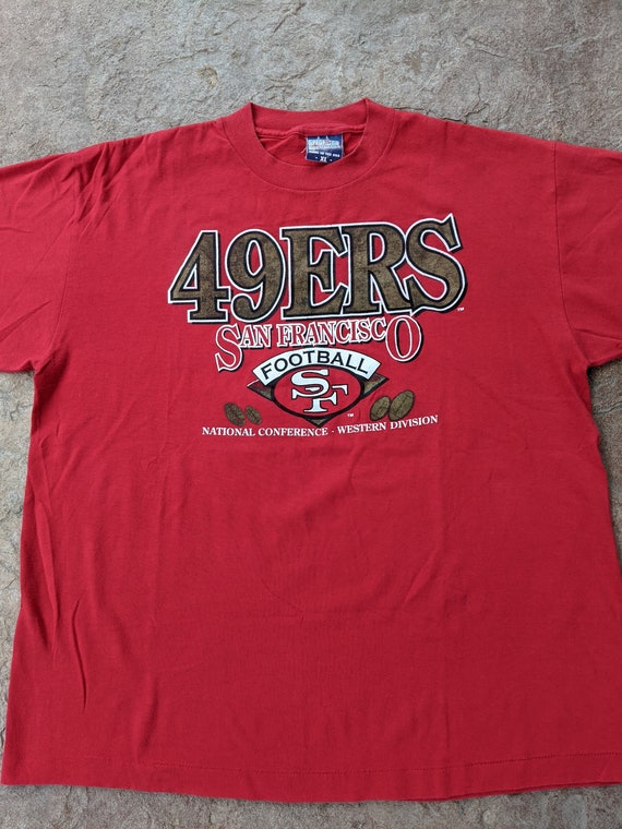 Vintage 90's San Francisco 49ers Single Stitch Ts… - image 2