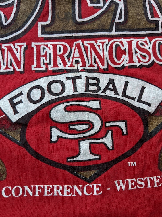 Vintage 90's San Francisco 49ers Single Stitch Ts… - image 6