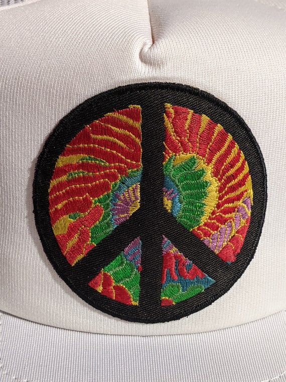 NWOT NEW Vintage 80's New Era Psychedelic Peace S… - image 2