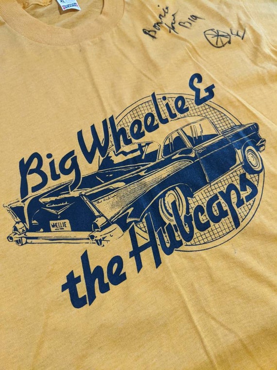 Vintage 80's Big Wheelie And The Hubcaps Concert … - image 3