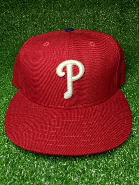 Vintage 90's Philadelphia Phillies New Era Fitted… - image 2