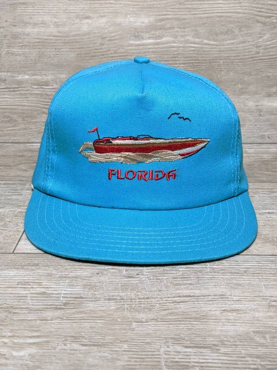 Vintage 80s 90s Florida Snapback Hat