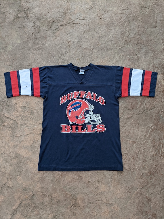 Vintage 90's Buffalo Bills Tshirt Sweatshirt Jers… - image 1