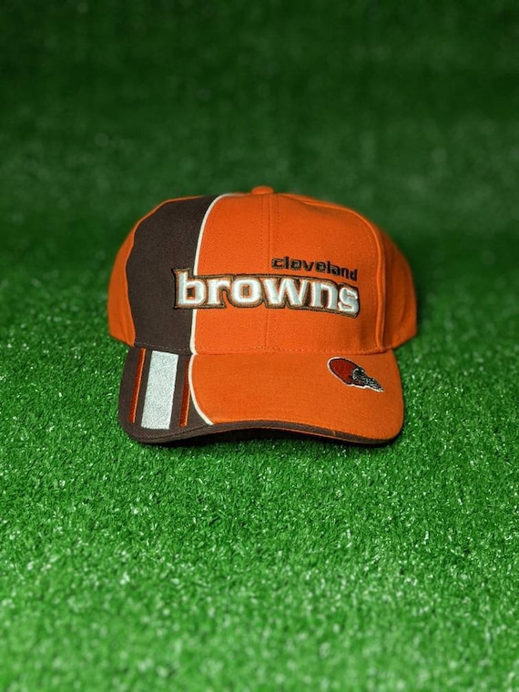 NWT Vintage 90's Cleveland Browns Strapback Hat - image 1