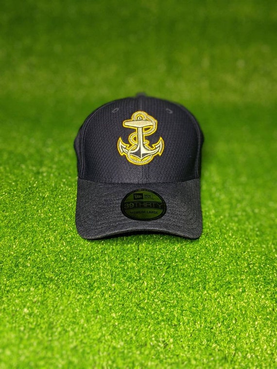 NWT Navy New Era 39Thirty Fitted Hat - image 1