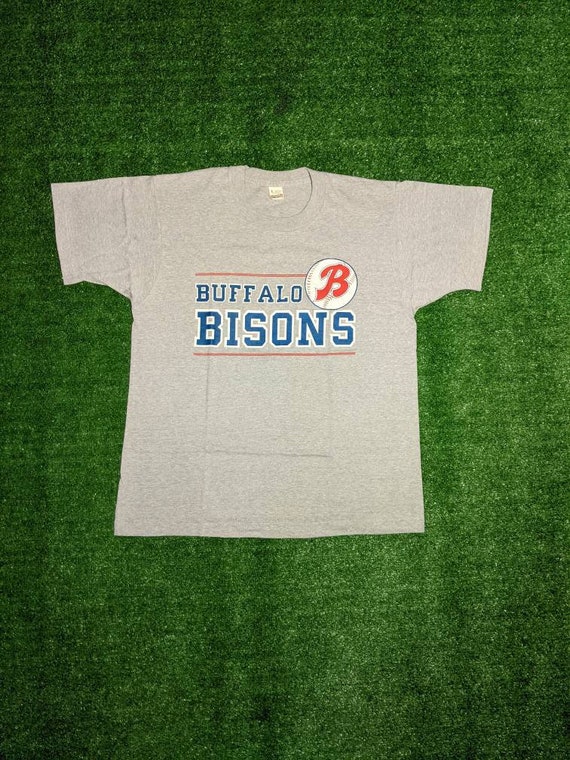 Vintage 80's 90's Buffalo Bisons T-Shirt Bills Sa… - image 1