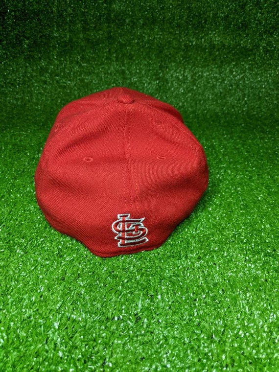 NWT ST LOUIS CARDINALS OVERSIZED LOGO FITTED HAT NEW ERA 59FIFTY