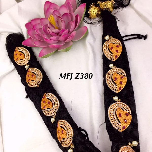 Bharatanatyam Hair Extension Etsy