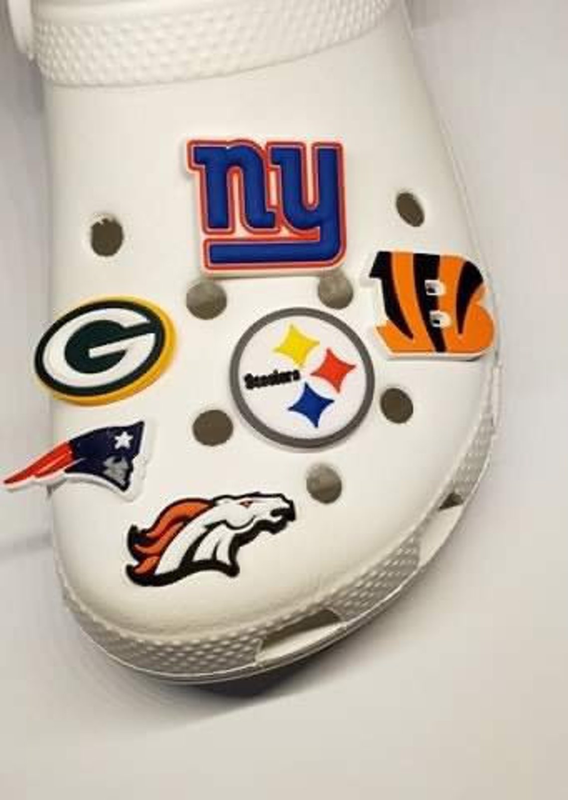 Lots of teams available sports teams Football croc shoe Etsy