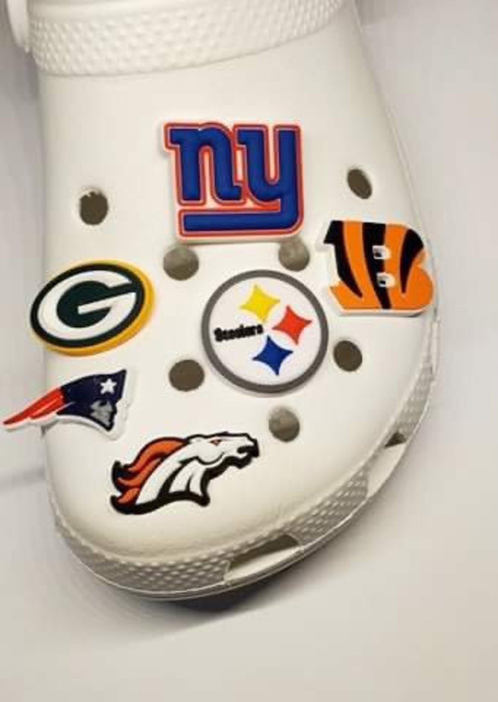 Lots of teams available sports teams Football croc shoe Etsy