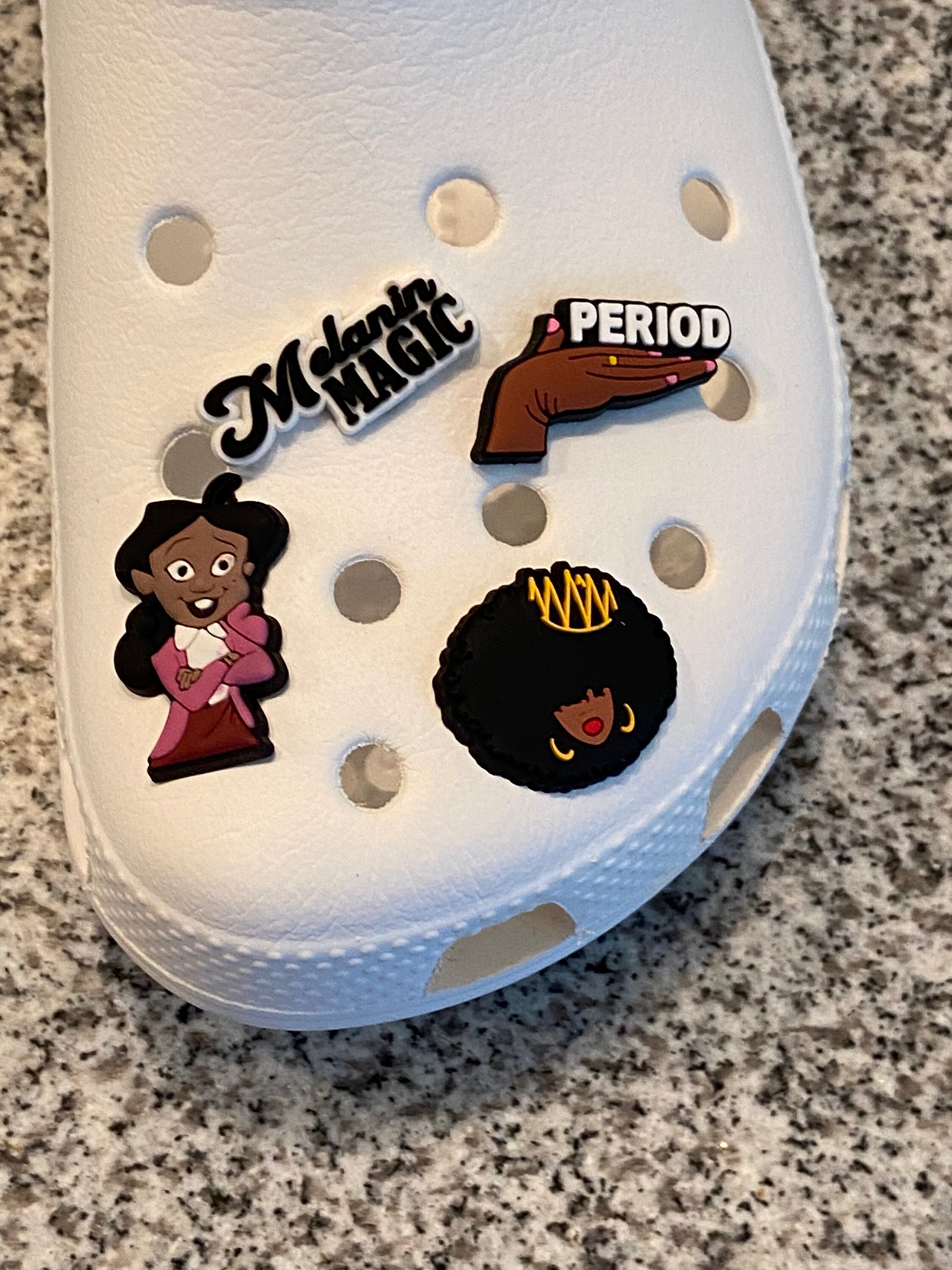 wonder woman croc charm