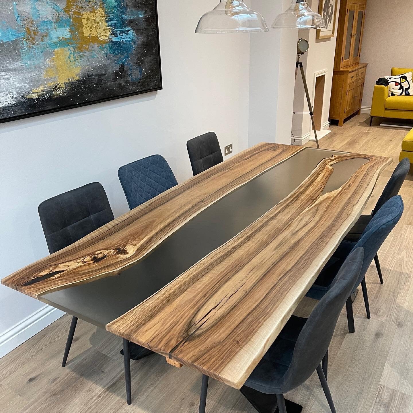 Epoxy River Dining Table Extra Large 2200 X 1000 Etsy UK