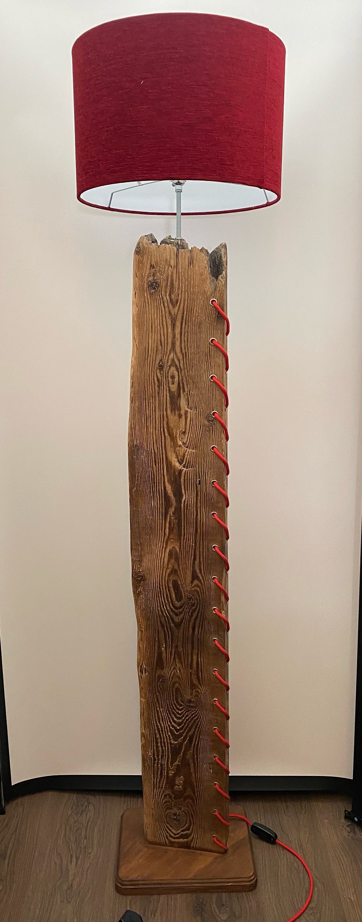 Rustic Floor Lamp Etsy