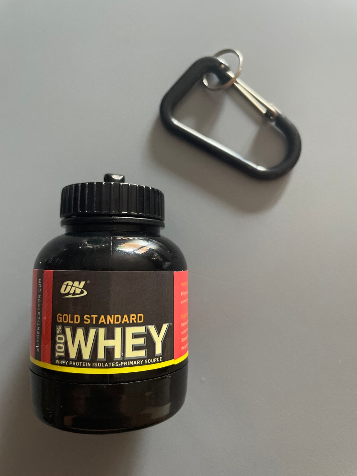 Protein holder keychain Etsy