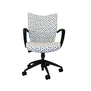 Animal Print Desk Chair for Women Black & White Office Chair | Etsy
