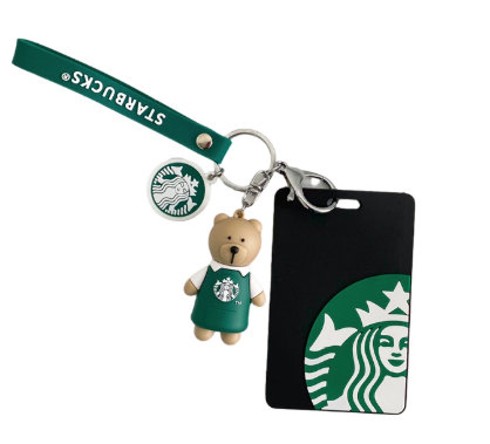 Starbucks Card Holder Key Chain starbucks keychain best Etsy