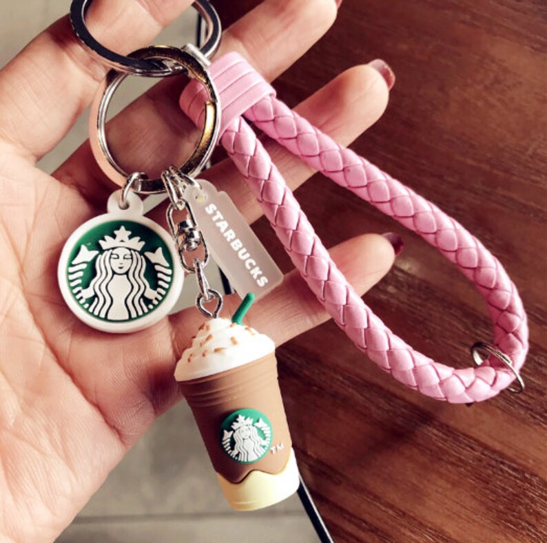 Starbucks Cup Keychain Starbucks keychain best friend gifts Etsy